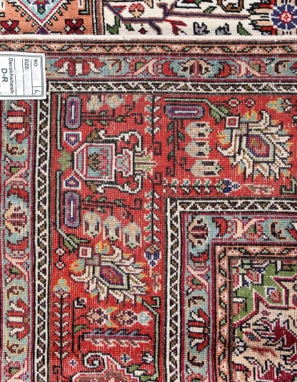 Persian Tabriz Rug ~2000, Geometric Design | CarpetShip