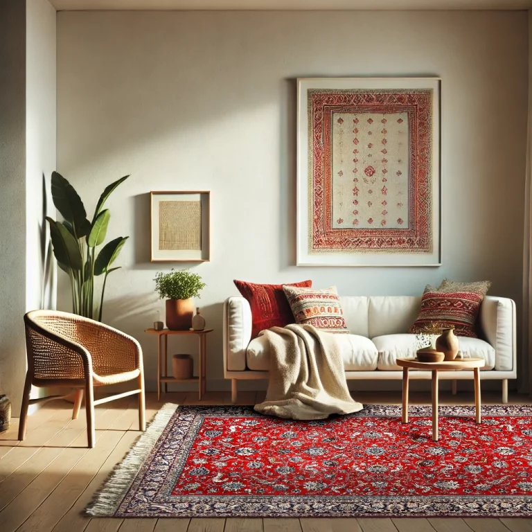 Red Persian Rug Living Room Ideas