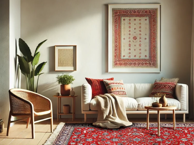 Red Persian Rug Living Room Ideas