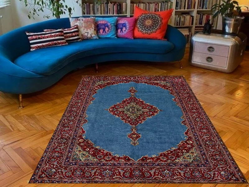 interior-decor-modern-kashan-rug