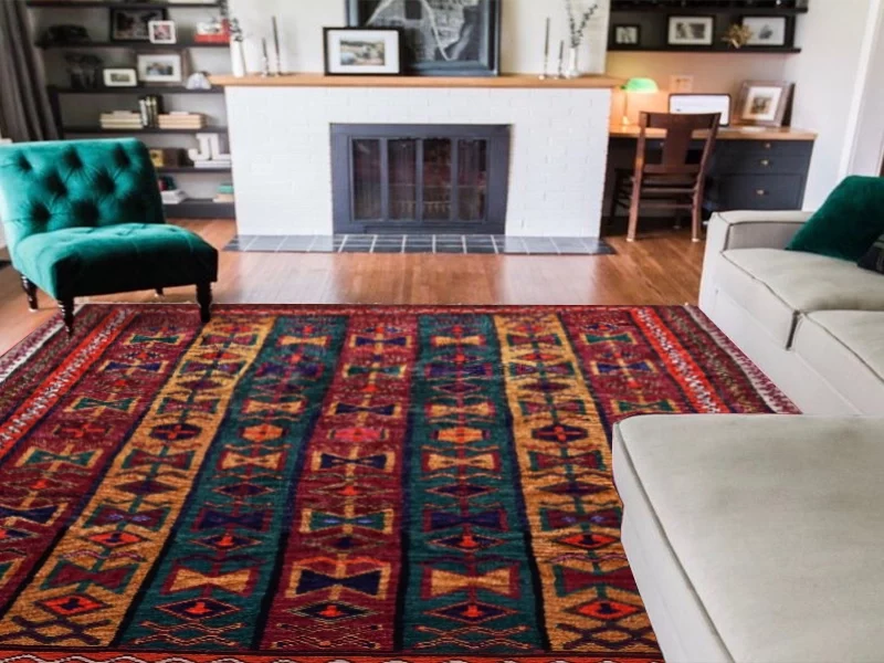 interior-decoration-persian-tribal-rug