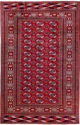Tribal Persian Rug ~1965, Bokhara Mari Gol Design